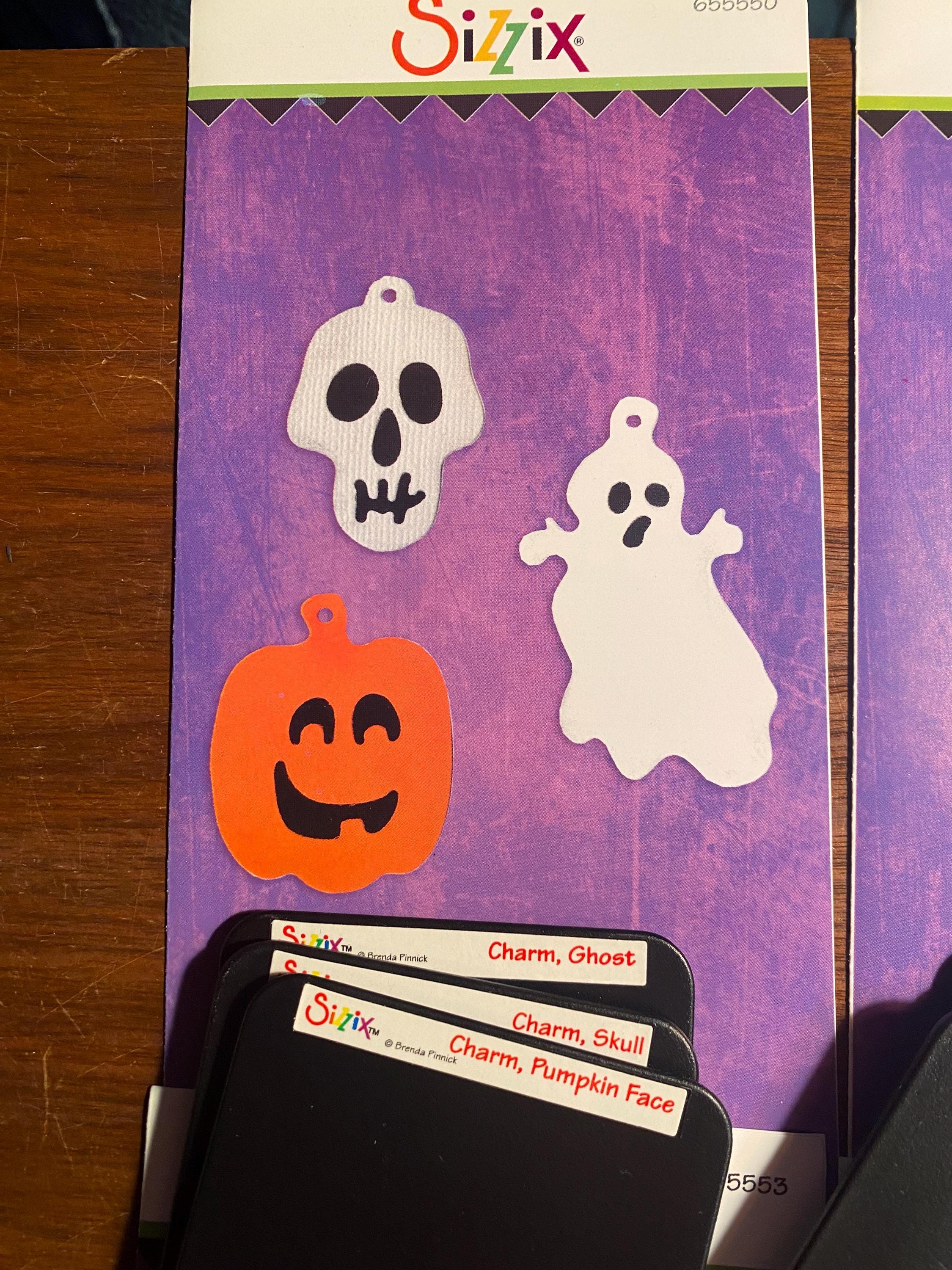 ハロウィン ゴースト 墓地 パンプキン スパイダー ピックセット Sizzix