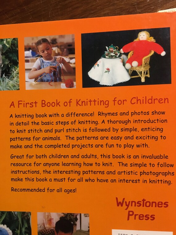 First Book of KNITTING for Children - Bonnie Gosse / Jill Allerton