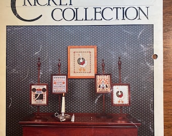 Colección Cricket, vacaciones, Navidad, Acción de Gracias, Halloween, gráfico de punto de cruz con hilo contado, n.º 6, decorativo, N Odom/V Hastings, 1983