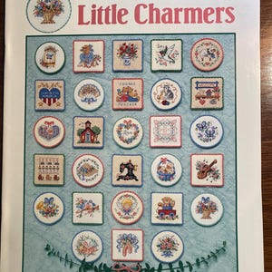 Little Charmers Mini Designs - Wzór do haftu krzyżykowego z nicią liczoną - Barbara Mock - 1991 - Wymiary