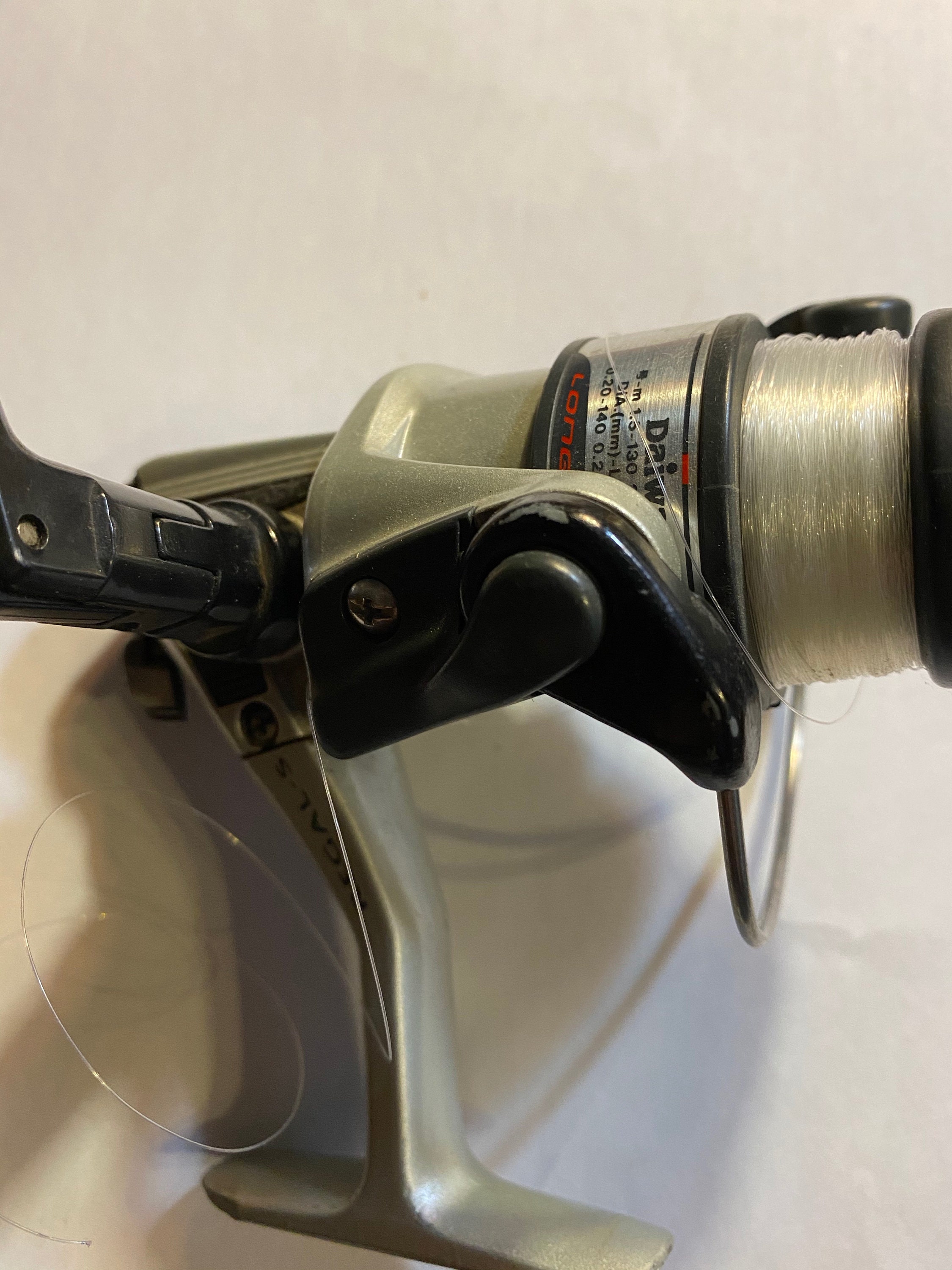 Vintage Fishing Reel Daiwa Ball Bearing 1500B regal's Long Cast Gyro Spin  Chrome With Old Line Nice Condition Fishing Gear 