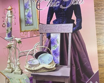 Estilo shabby chic - Guía de pintura y decoración - Ginger Edwards - 2005 - Patrones de la técnica de pintura decorativa Tole