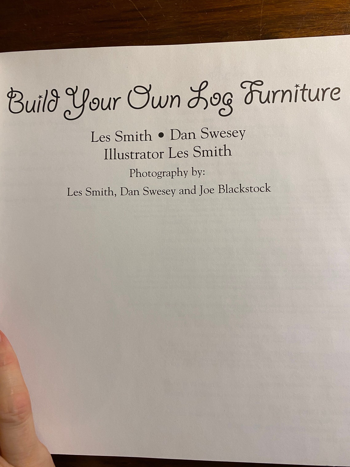 Build Your Own Log Furniture 10 Projects You Can Build L Etsy