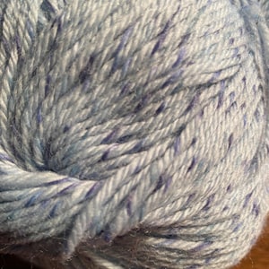 Blues Yarn Filati Berta Que - Denim Blue Flake F88 - Knitting & Crochet Yarn - 50 g / 155 m  - New -  Wool / Acrylic