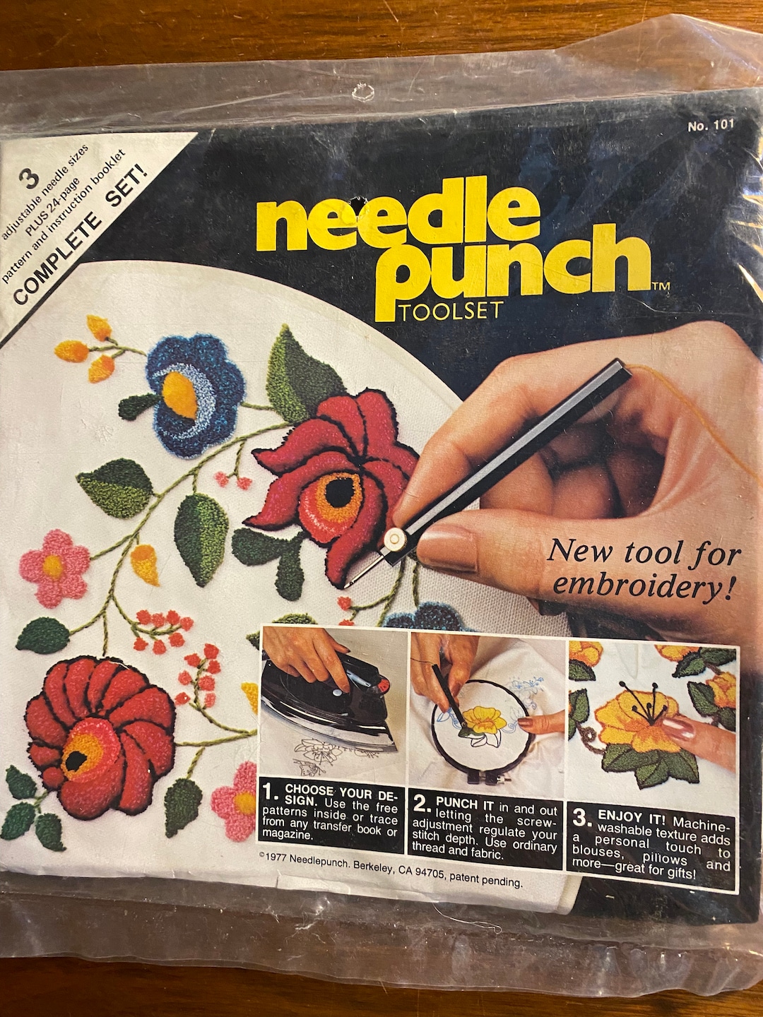 Needle Punch Tool Set Embroidery Needlepoint Etc Etsy