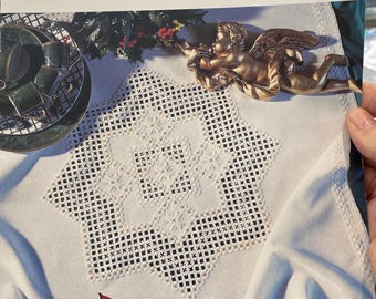 Intermezzo Hardanger Motifs Embroidery Teil 3 - Coats Sewing Group Book - Schema, istruzioni, punto croce a fili contati