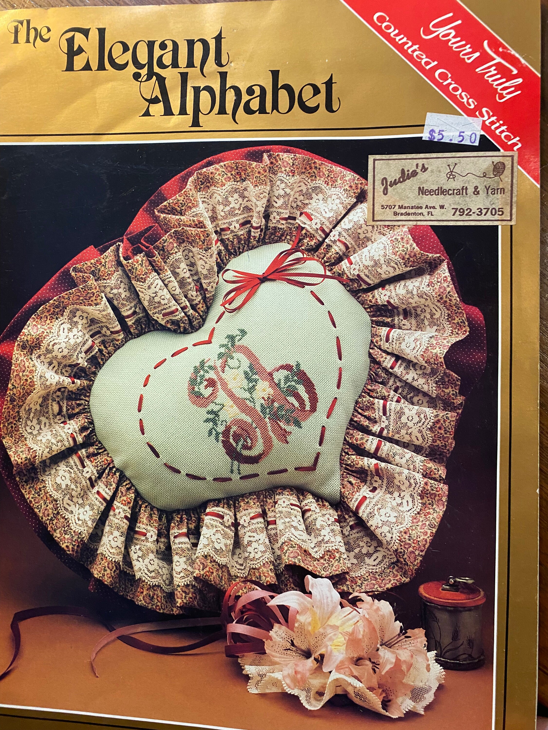 Charted Elegant Alphabets Designs / Stitches for Needlepoint Etsy