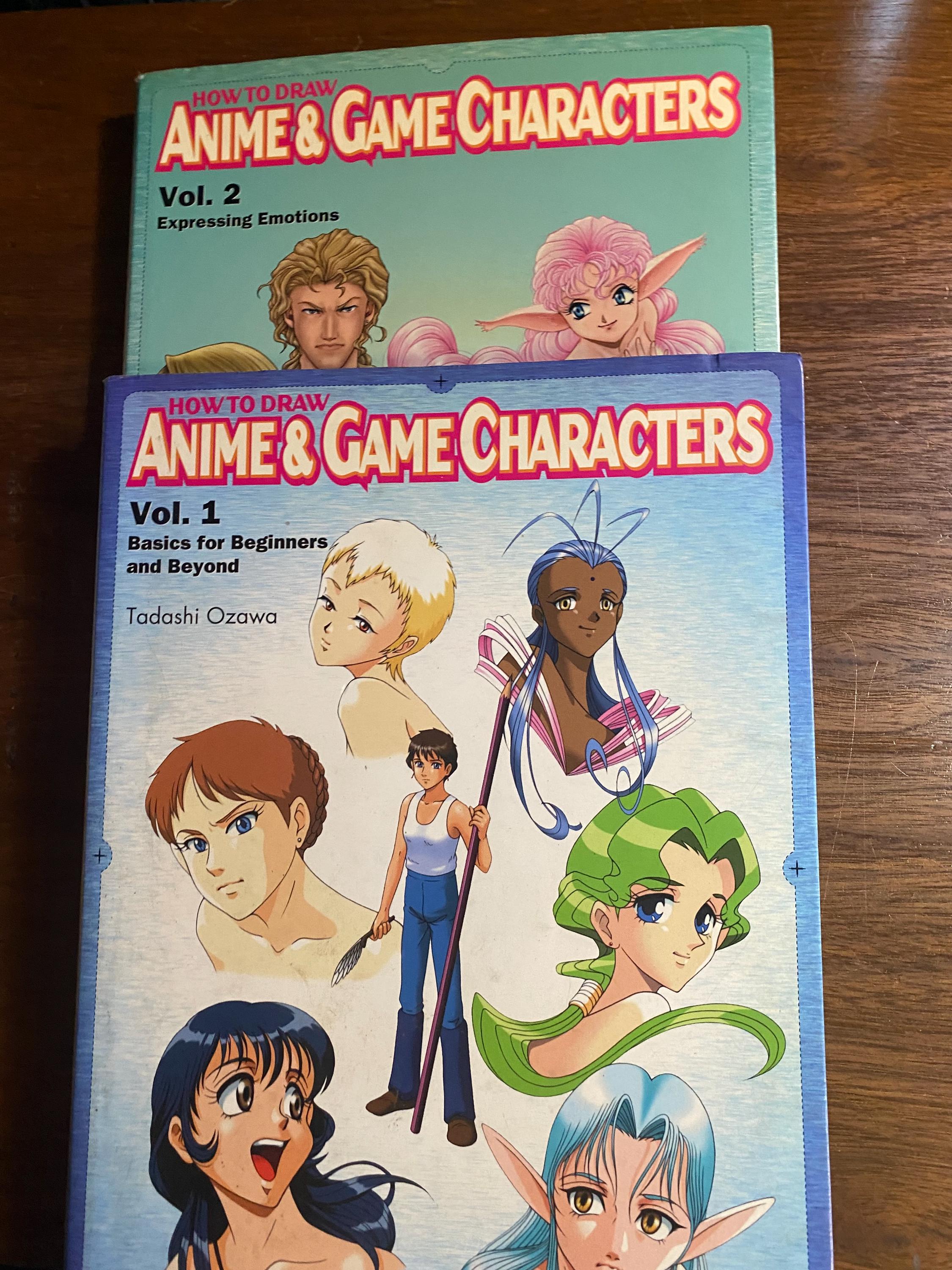 How to Draw Anime & Game Characters - Cartoons - Tadashi Ozawa