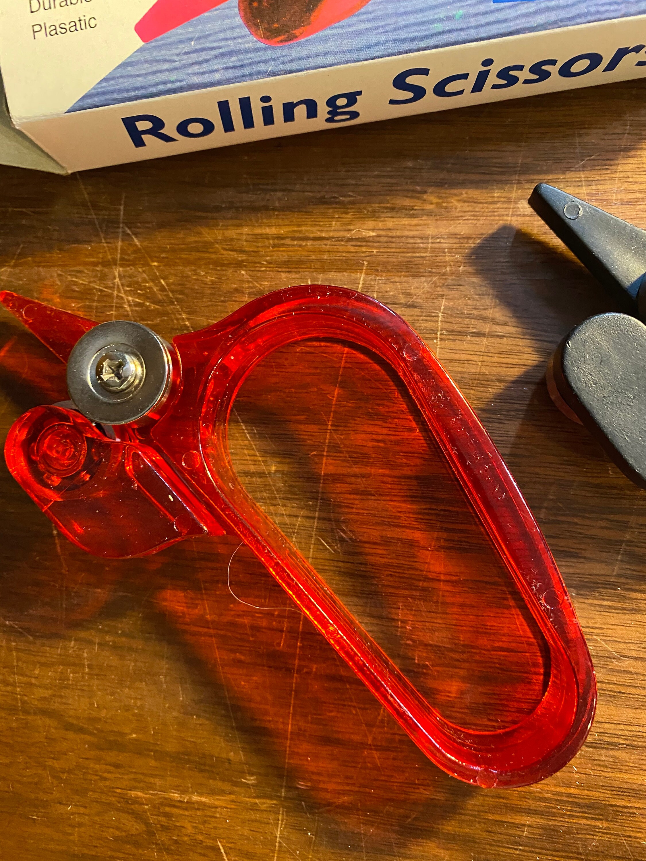 Rolling Scissors Round Blade Paper Cutting Edge Decoupage, Scrapbooking,  Crafting, Photo Album Choose Color 