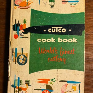 Cutco Cook Book Worl&#39;s Finest Cutlery Volume 1 - 1961 - Margret Mitchell - Meat & Poultry Cookery - Recipes