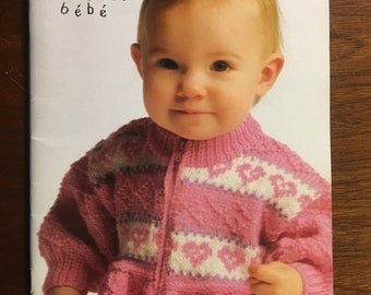 Patons  Beehive Baby Astra No 669 - Knits for Toddlers sizes 3 m to 24 m - Sweaters, Hats, Pants & Playsuit - Knitting Patterns Instructions