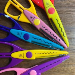はさみ紙切り装飾スカラップエッジデザインカッティング - プロボクラフト - ピックデザイン - デコパージュスクラップブッキングペーパークラフトフォトアルバム