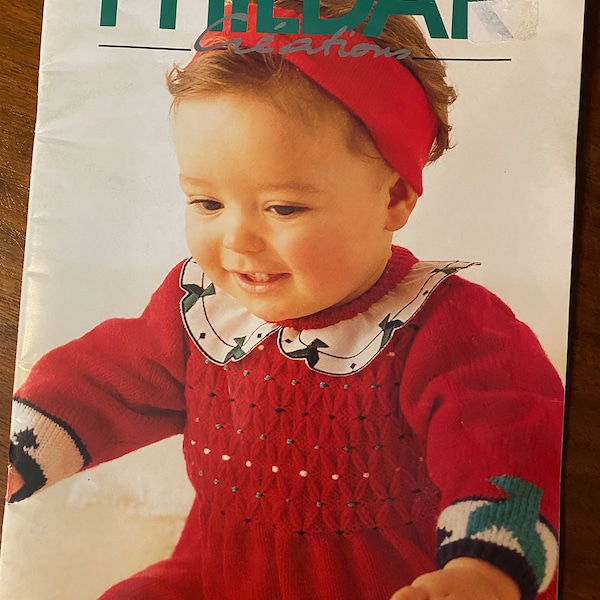 Phildar Creations Knits for Kids Knitting Children - Layette, robes, pulls, y compris les designs de vacances (#N220)