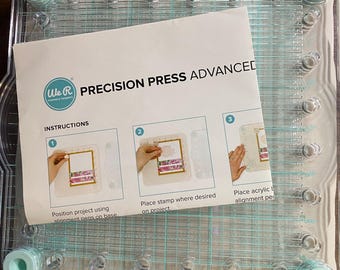 Prensa Avançada - We R Memory Keepers - Base com 3 Placas / Cortador de Papel - Ferramenta de Artesanato - Scrapbooking, Álbum de Fotos - Régua para Confecção de Cartões