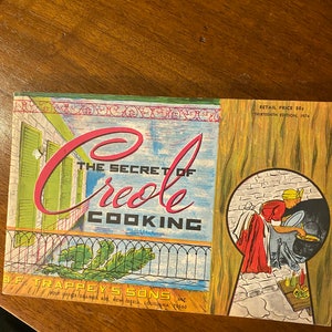 Secret of Creole Cooking - Louisiana&#39;s Foods  - Original Recipes - Trappey&#39;s Hot Sauce - 1974 -