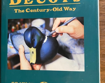 Fabricación de señuelos al estilo centenario - Texturizado, pintura y acabado - Tallado de patos - Chesser/Tejón - 1989 - Proyectos con técnicas de tallado en madera