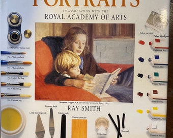 Oil Painting Portraits - DK Art School - Ray Smith - 1994 -  Painting Technique, Human Figures / Heads /Lessons / Guide  Methods