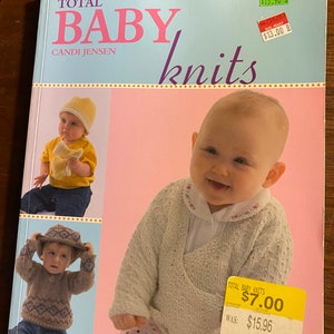 Total Baby Knits Book Candi Jensen Kinderen Breipatronen Truien etc Instructies 2005 Leisure Arts 4380 Etsy Belgie