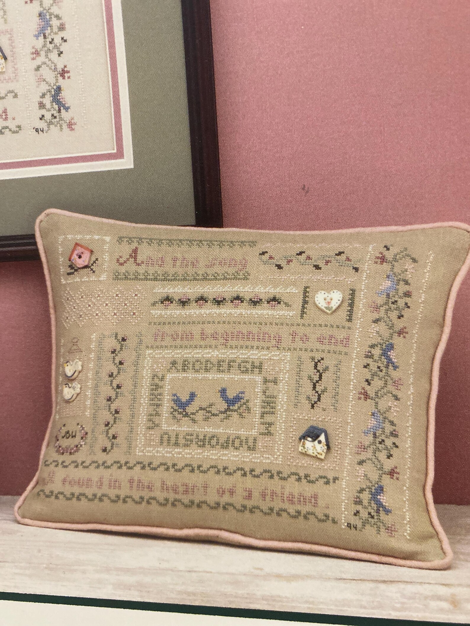 Heart Song - Cross Stitch Chart - Judy Whitman - Bk 17 - JBW Designs ...