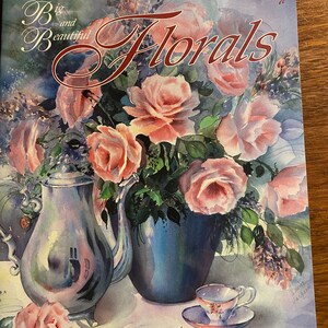 Big and Beautiful Florals Vol 1 - Mixed Media - Flower Painting: Complete Guide - Louise Jackson - technique Instructions - Lessons - 1993