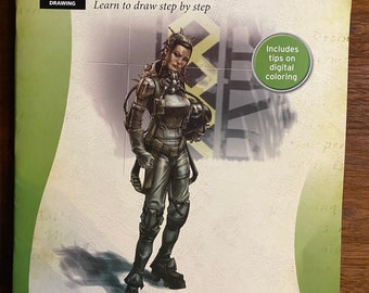 Drawing Science Fiction How To Draw Paint - Jacob Glaser - Walter Foster HT310 Art Instruction Technique Sketching, Drawing Methods Guide