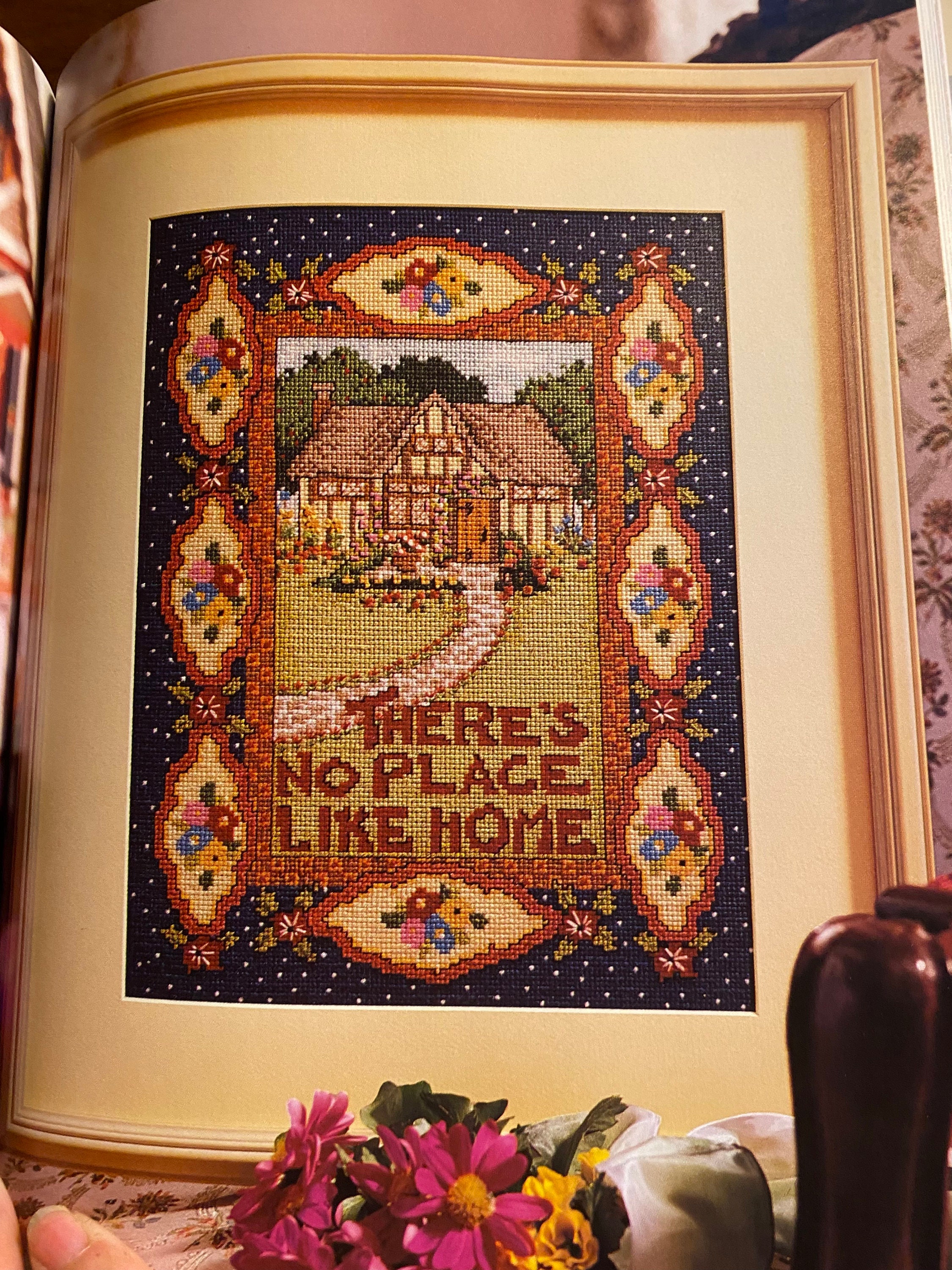 Mary Engelbreit Cross Stitch 1996 - C Cavanaugh - Instructions