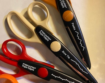 Paper Edgers, scrapbook scissors (Fiskars)<br>(4_choices)