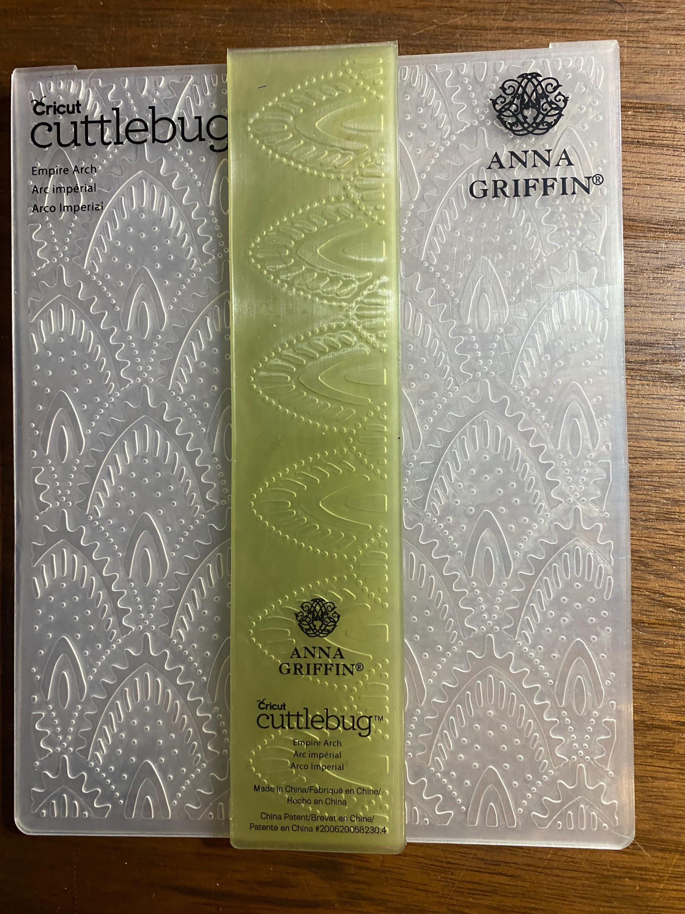 Anna Griffin Circuit Cuttlebug Embossing Folder Decorative Design