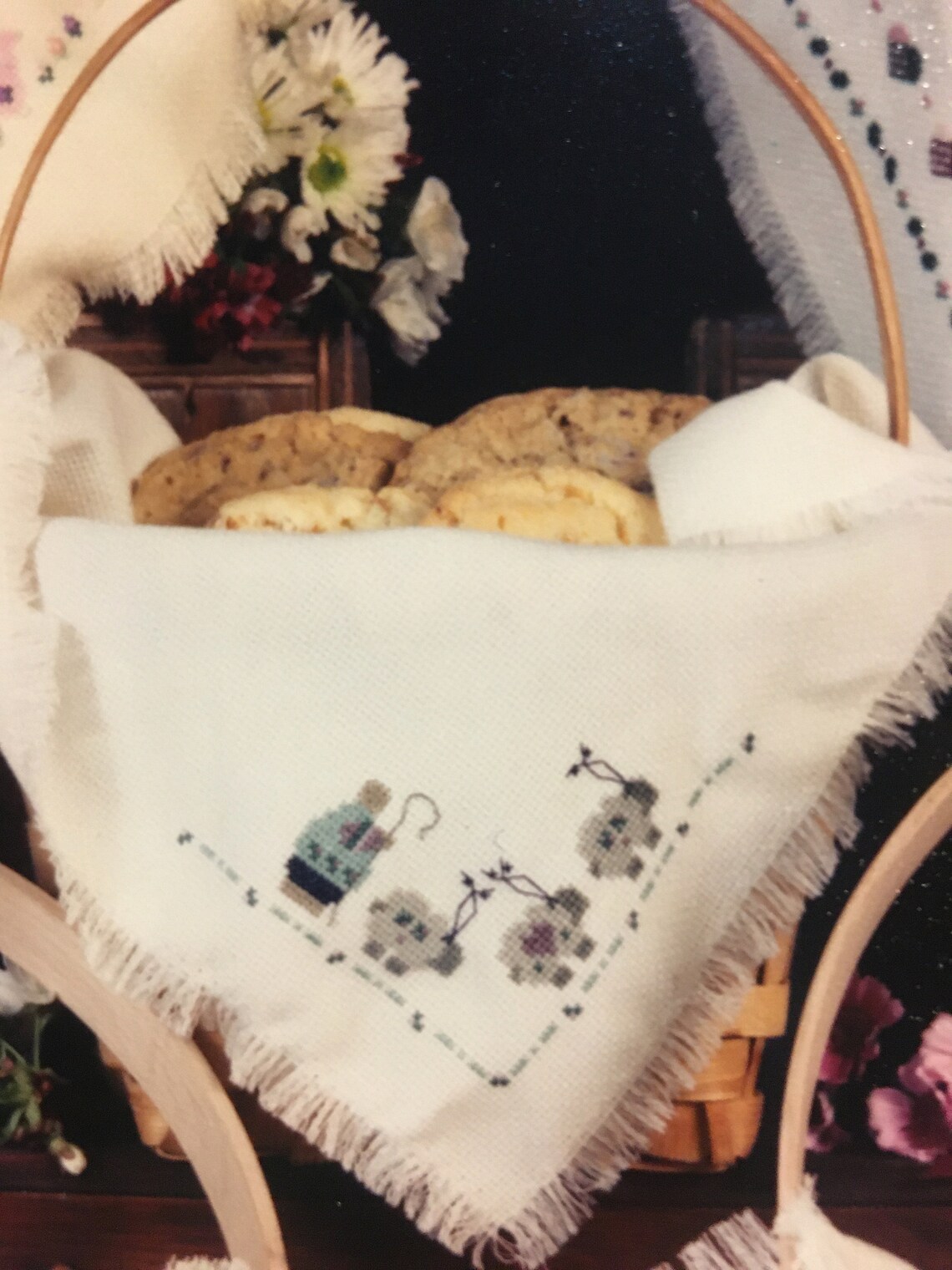 Bread Covers Counted Thread Cross Stitch Pattern Shepherd Etsy