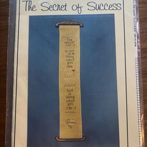 El secreto del éxito: Tirador de campana - Judy Milhollin Gibbs - Rdp 021 - Patrón de punto de cruz para bordado