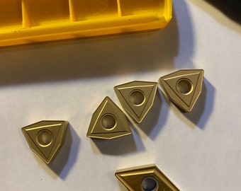 Kenametal Kenloc Turning Inserts 5 Total - 4 KC850 and 1 KC730 - Never Used - Carbide