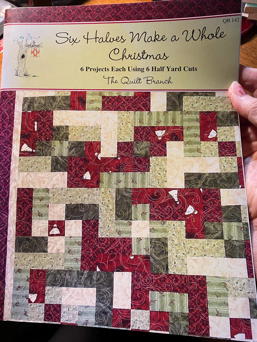 Six Halves Make a Whole Christmas Quilt - Susan Knapp / Mary Mattingly ...