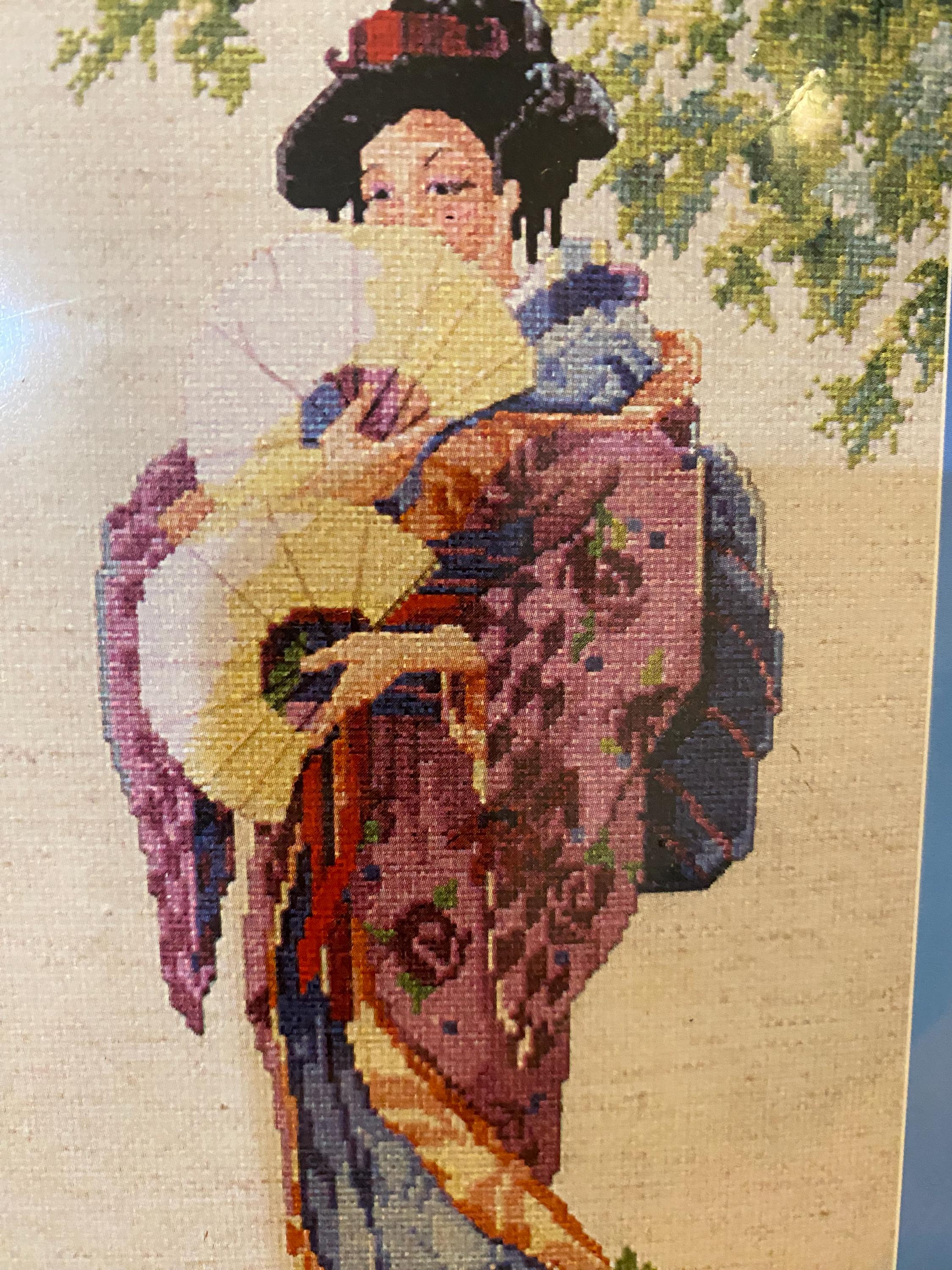 Oriental Lady - Designs for the Needle Janlynn 032-0118-W - Cross