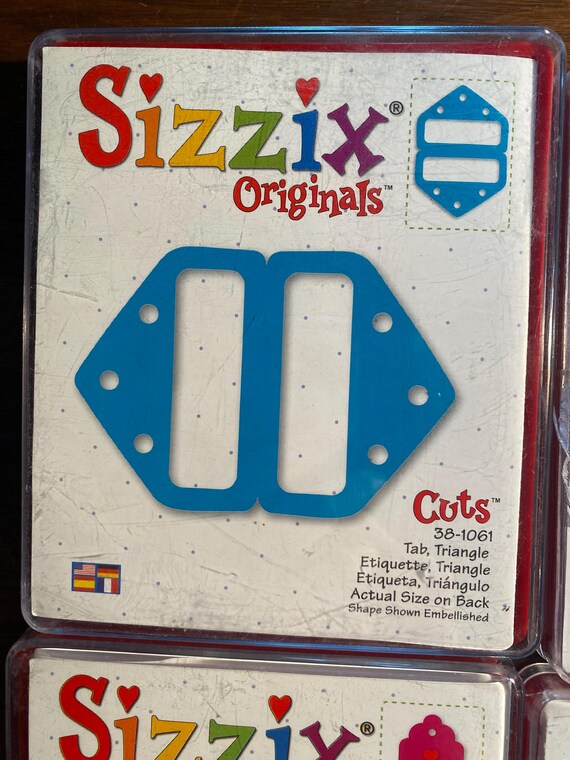 Tags / Tabs Pick Sizzix Cuts - for Roller Machine Provo Craft