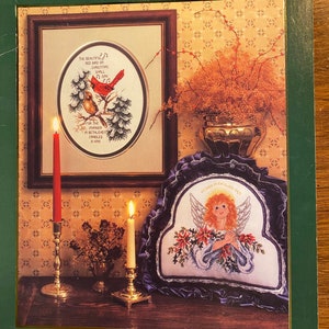 Home Again Christmas Charts - Stoney Creek Cross Stitch Collection - 1989 Book 42 - Embroidery Counted Thread Sampler Heirloom Stitchery
