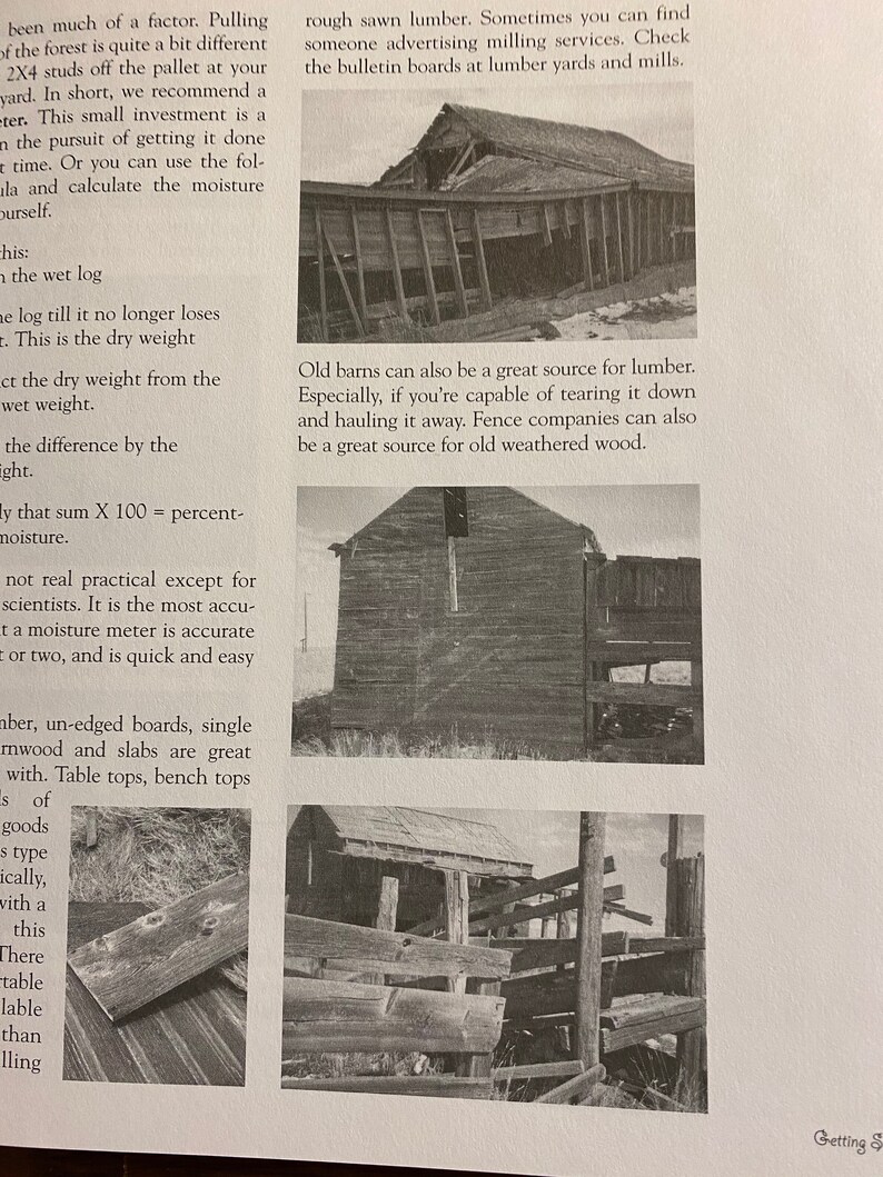 Build Your Own Log Furniture 10 Projects You Can Build L Etsy