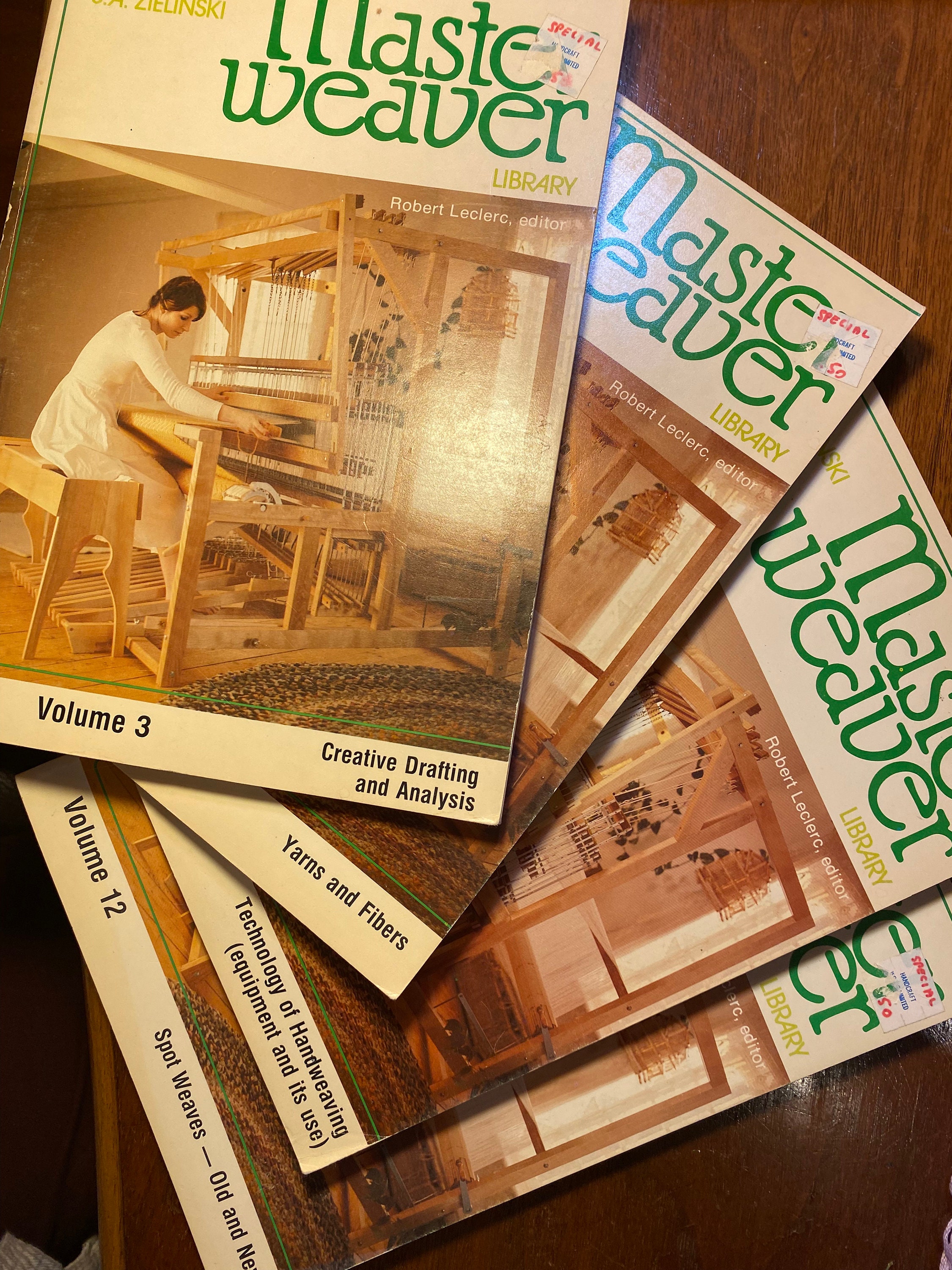 Master Weaving Library Choose Volume - Robert Leclerc | S A Zielinski - 1980 - Patterns - Instructions Techniques / Beginners to advanced
