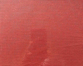 For Counted Thread Embroidery 14 Count Red Perforated Paper - Cross Stitch Needlework Scrapbooking 9 x 12&quot; Sheets 2 sheets  (New)