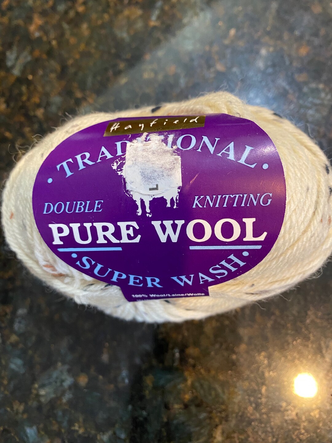 Hayfield Traditional Pure Wool Yarn 100% Wool Knit and Crochet Yarn ...