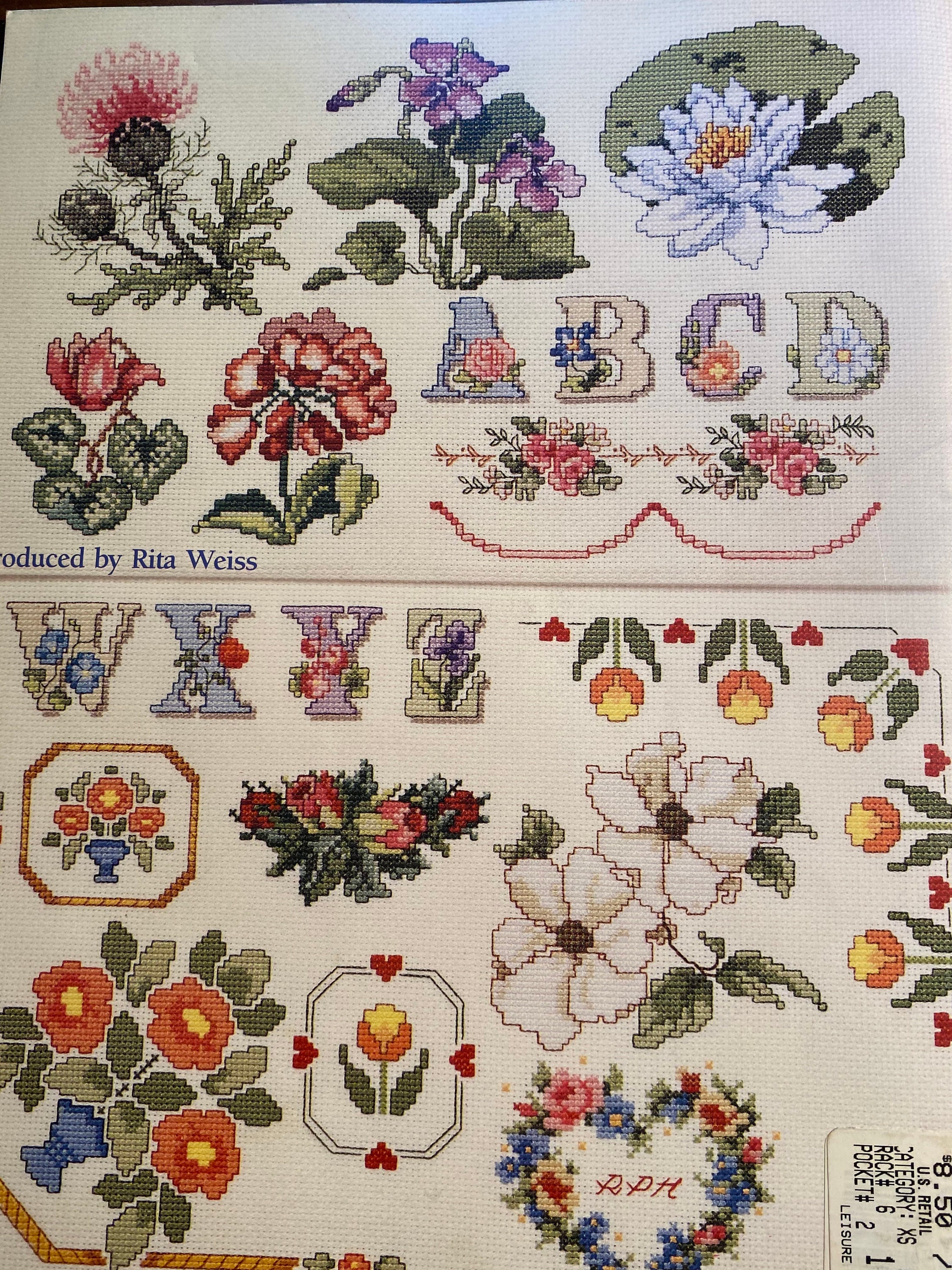 Ultimate Flower Book Cross Stitch Chart - Jorja Hernandez - 1994
