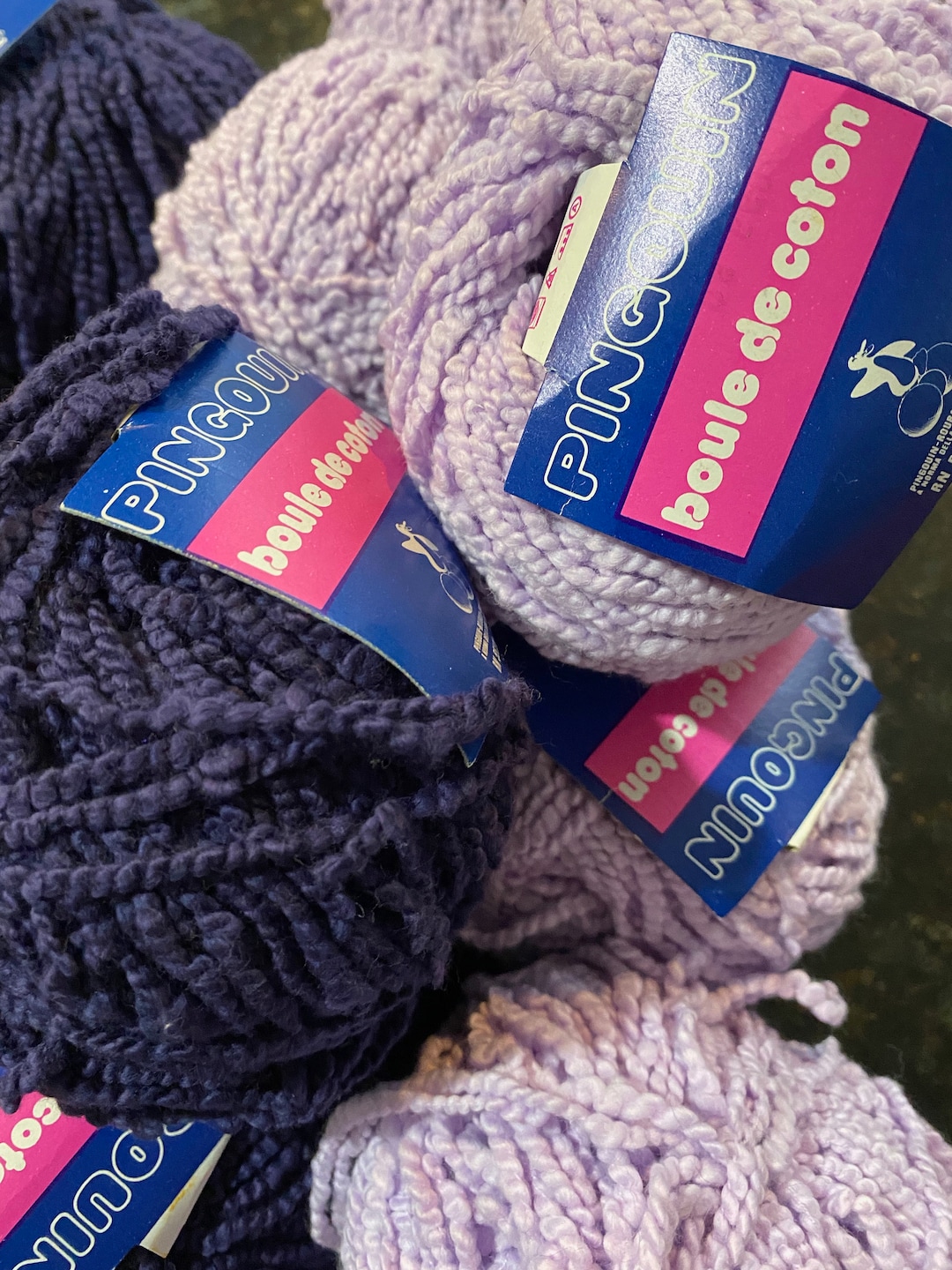 Pingouin Yarn 100 Cotton Knit and Crochet Yarn 50 G 65 M New Choose