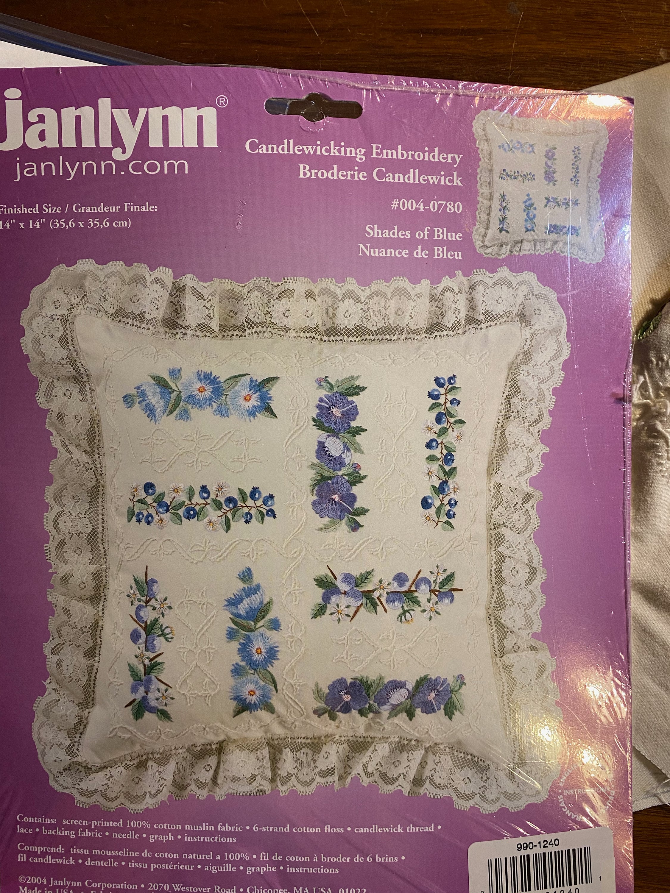 Janlynn Stamped Cross Stitch Kit 14X14-Advice On Life