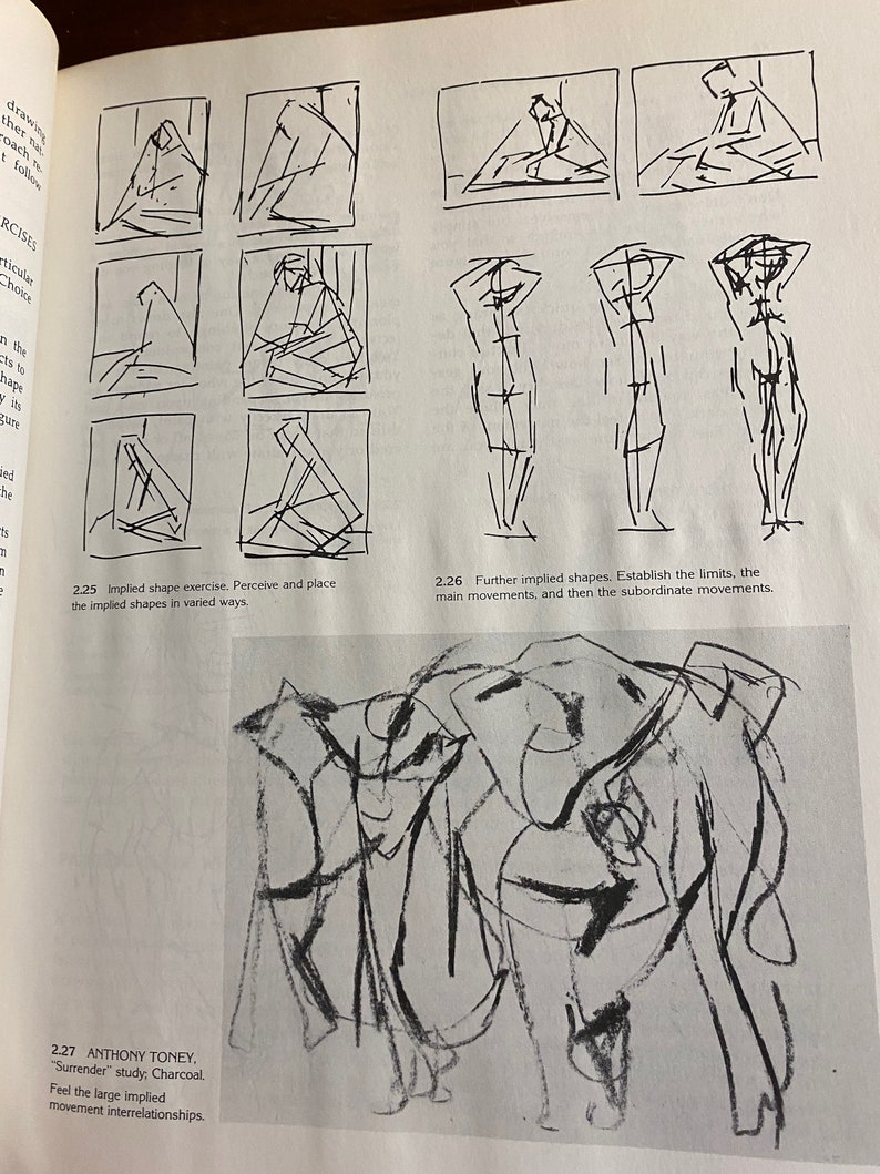 Peinture et dessin À la découverte de son propre langage visuel Anthony Toney 1978 Guide des techniques artistiques Instruction Leçons image 7