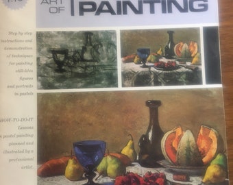 Pittura Pastello: L'Arte di - Grumbacher Library B-406 Art Instruction Booklet 1973, Tecnica di Pittura, Guida Colore Pittura Lezioni