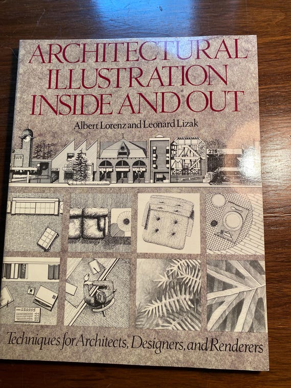 その他 Hunbnal Architectural Illustrators Paper Architectural Illustration Inside and Out - Drawing Handbook - A