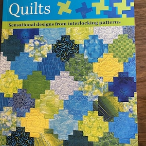 Trapunta a tassellatura - Motivi ad incastro - Christine Porter - Progetti di quilting - 2006 - Trapunta patchwork - Modelli e decorazioni per la casa