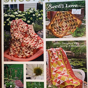 Sweet Baskets Quilt  - Gerry Kimmel Carr - Instructions to make Pieced / Applique Quilts