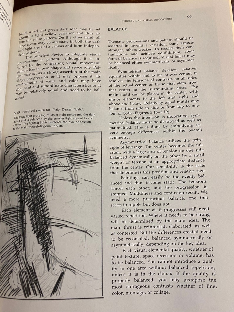 Painting and drawing Discovering Your own Visual Language Anthony Toney 1978 Art Techniques guide Instruction Lessons image 10