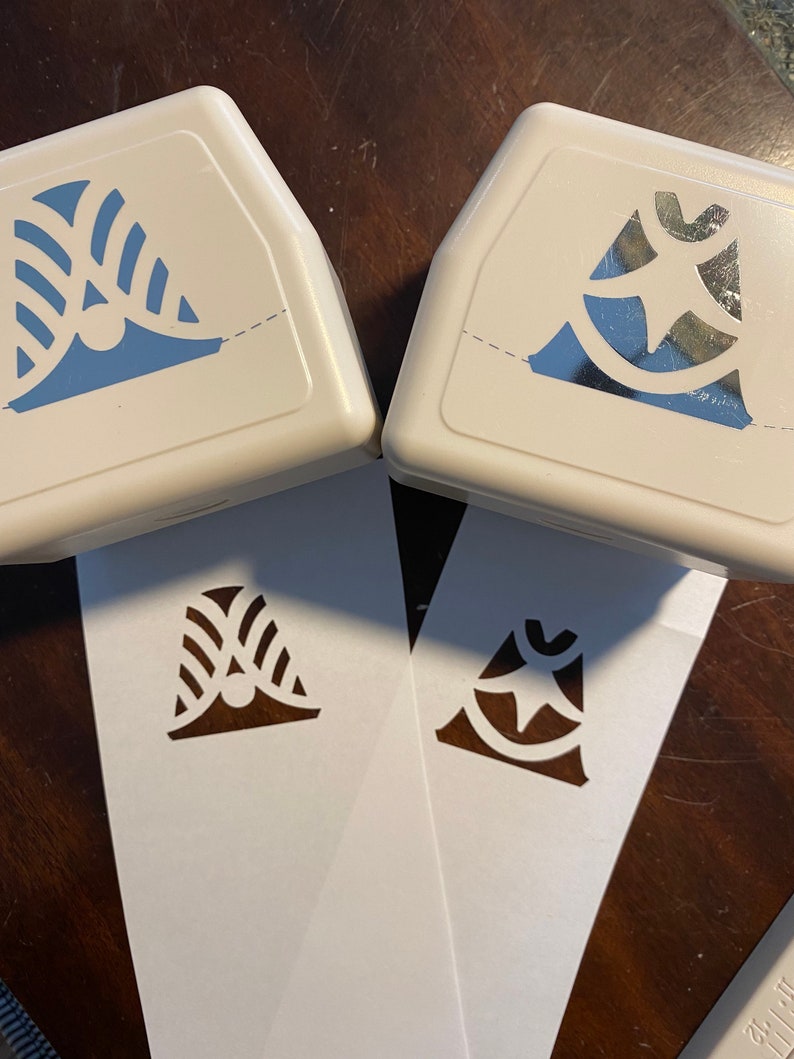 Martha Stewart Shapes Page / Paper Edge Magnetic Punch Choose Design Paper cutter Crafting - Decoupage, Scrapbooking, photo album image 2