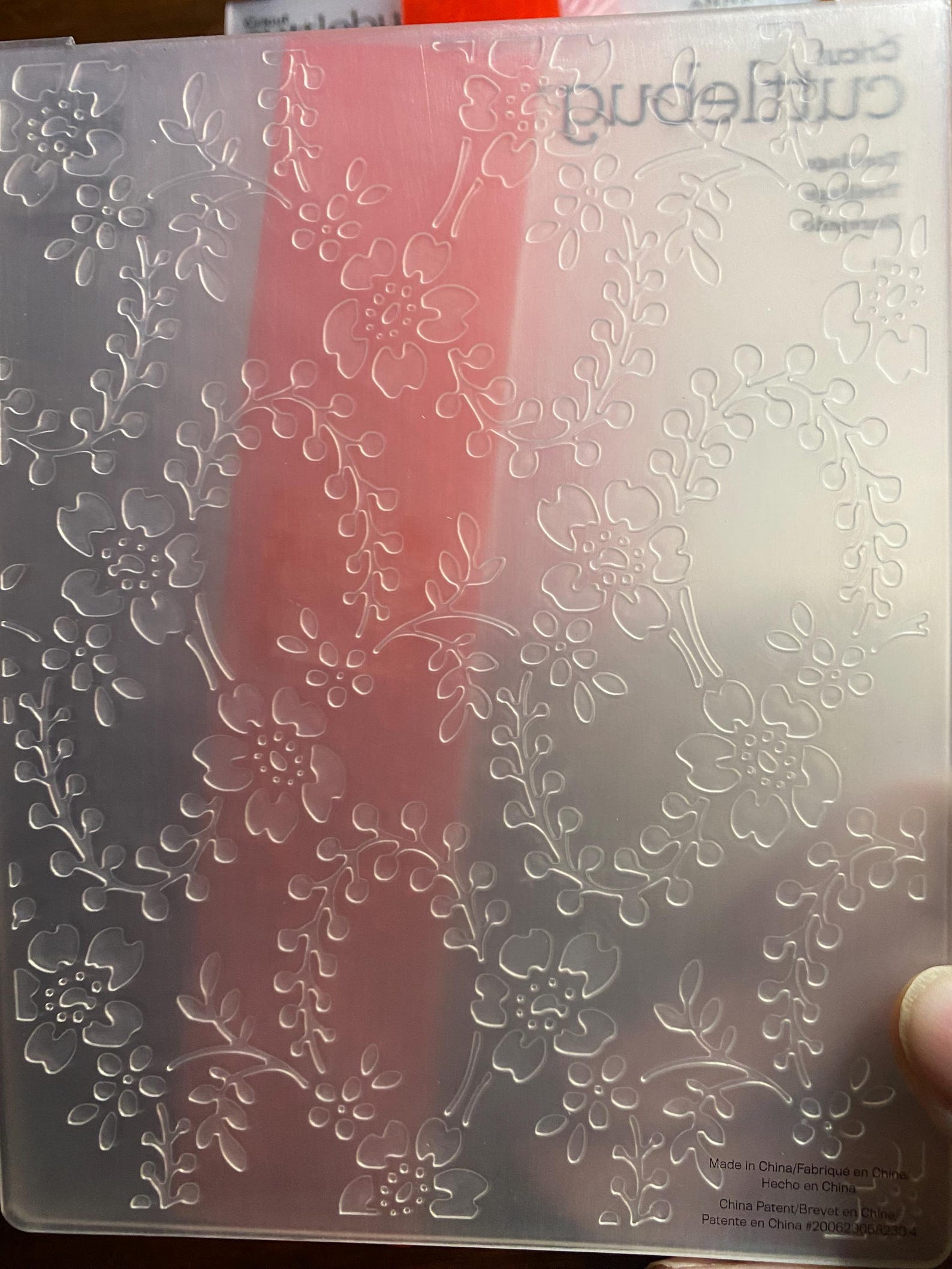 Anna Griffin Circuit Cuttlebug Embossing Folder Decorative Pick ...